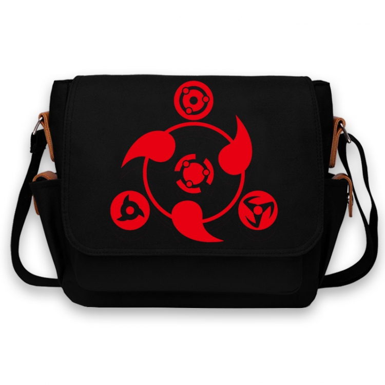 Naruto Anime Peripheral Shoulder Bag Casual Satchel 33X13X26cm