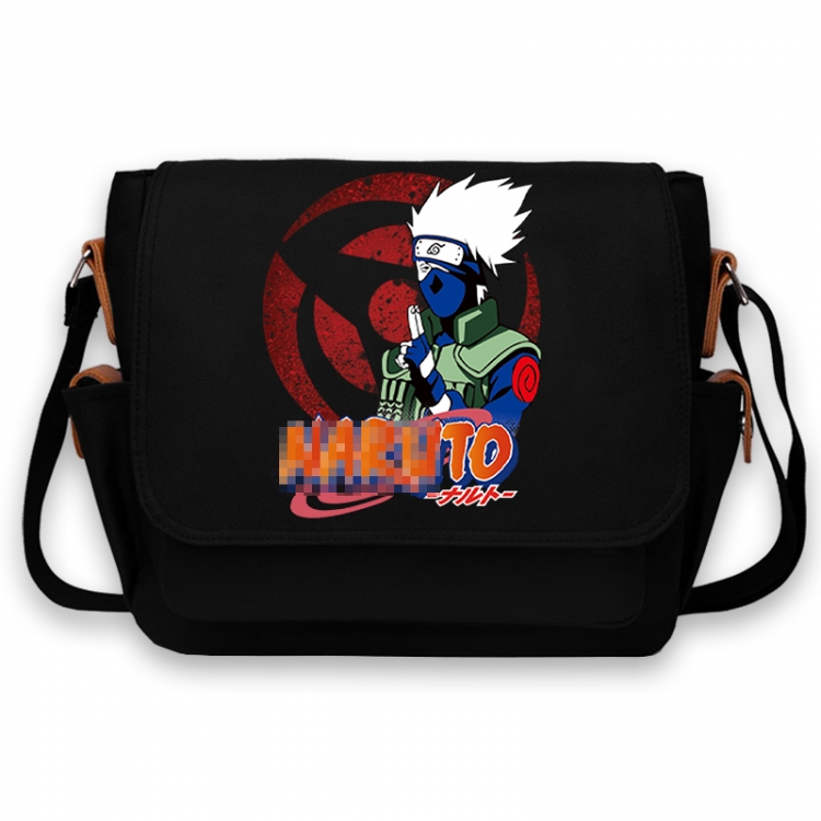 Naruto Anime Peripheral Shoulder Bag Casual Satchel 33X13X26cm