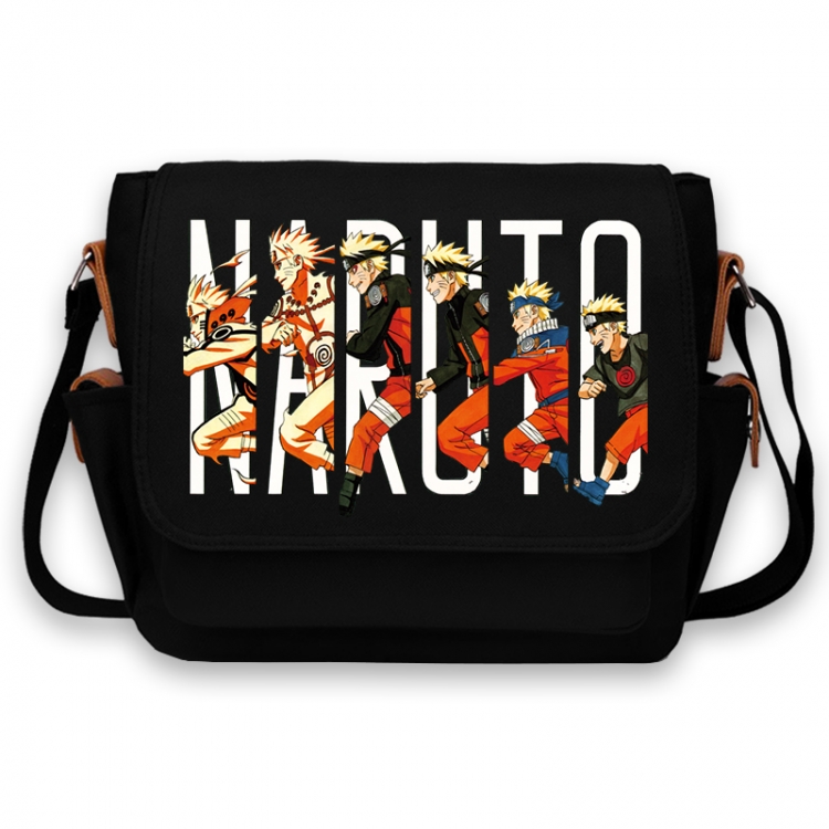 Naruto Anime Peripheral Shoulder Bag Casual Satchel 33X13X26cm