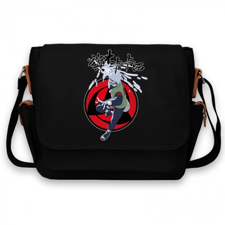 Naruto Anime Peripheral Shoulder Bag Casual Satchel 33X13X26cm