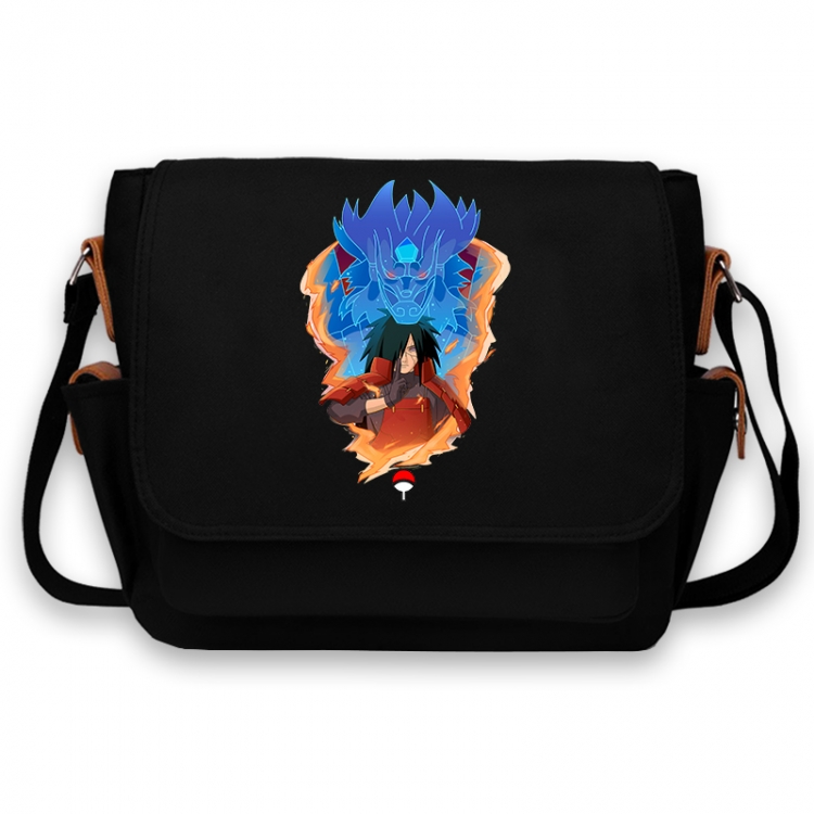 Naruto Anime Peripheral Shoulder Bag Casual Satchel 33X13X26cm