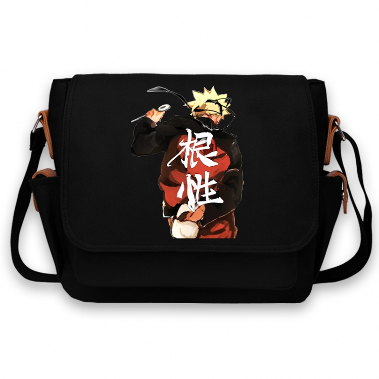 Naruto Anime Peripheral Shoulder Bag Casual Satchel 33X13X26cm