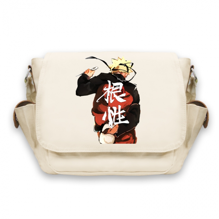 Naruto Anime Peripheral Shoulder Bag Casual Satchel 33X13X26cm