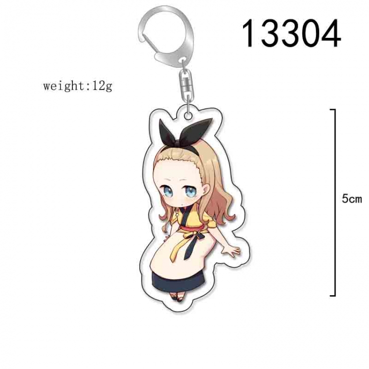 Lycoris Recoil Anime Acrylic Keychain Charm price for 5 pcs 13304