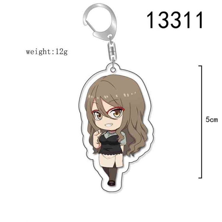 Lycoris Recoil Anime Acrylic Keychain Charm price for 5 pcs 13311