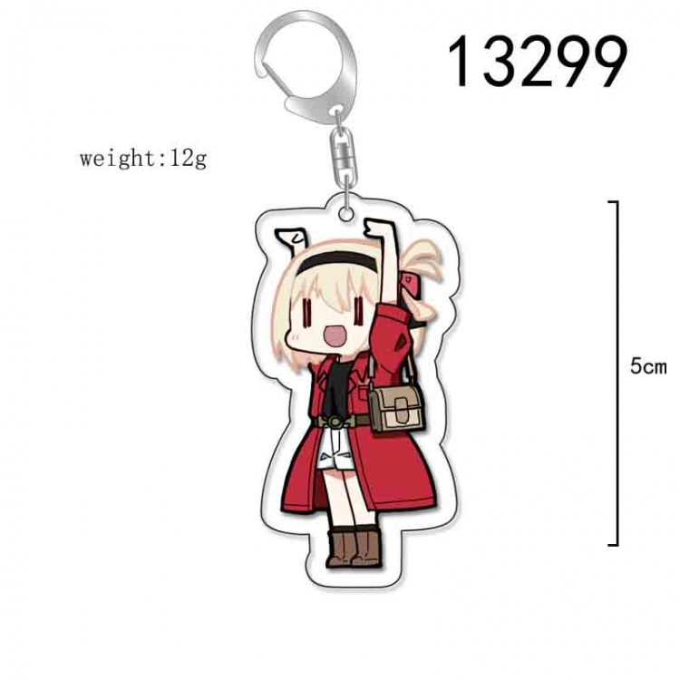 Lycoris Recoil Anime Acrylic Keychain Charm price for 5 pcs 13299