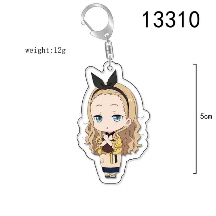 Lycoris Recoil Anime Acrylic Keychain Charm price for 5 pcs 13310