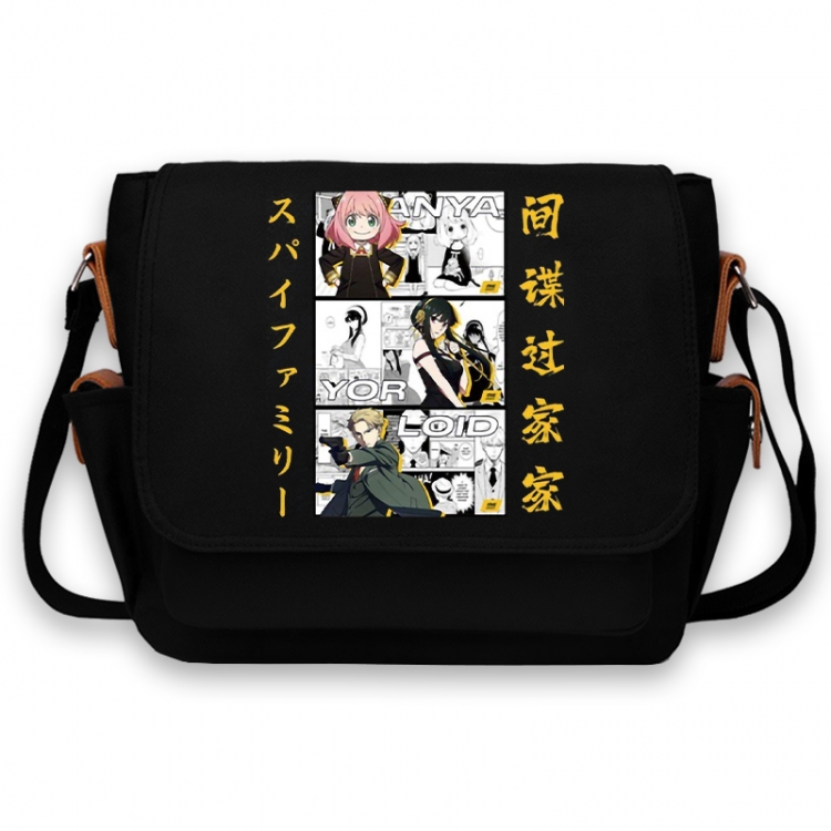 SPY×FAMILY Anime Peripheral Shoulder Bag Casual Satchel 33X13X26cm