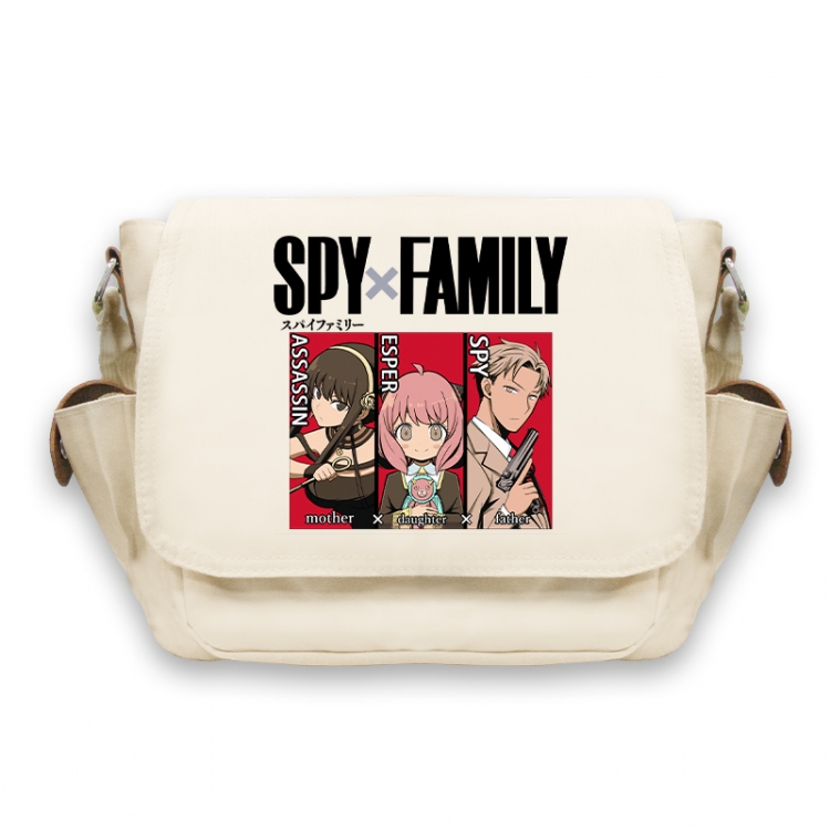 SPY×FAMILY Anime Peripheral Shoulder Bag Casual Satchel 33X13X26cm