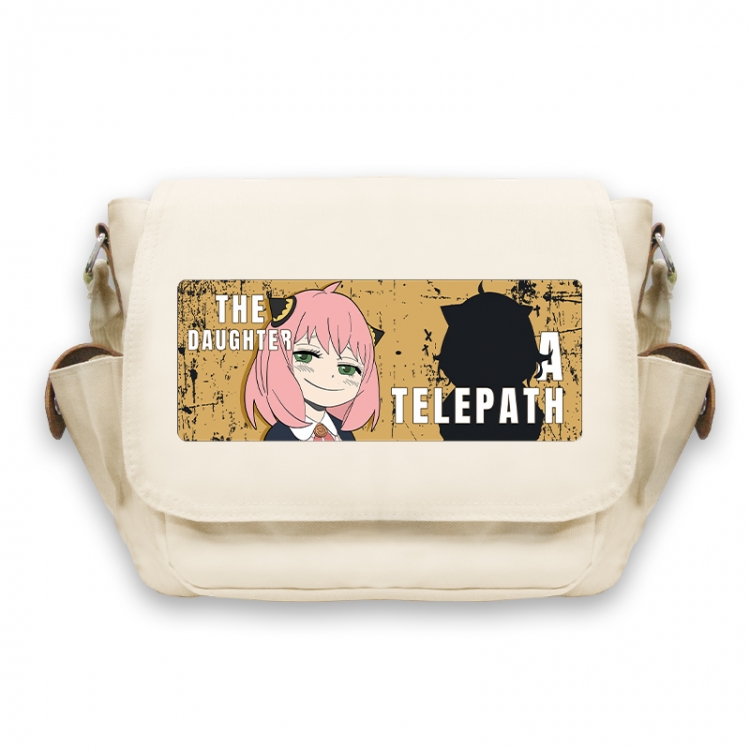 SPY×FAMILY Anime Peripheral Shoulder Bag Casual Satchel 33X13X26cm