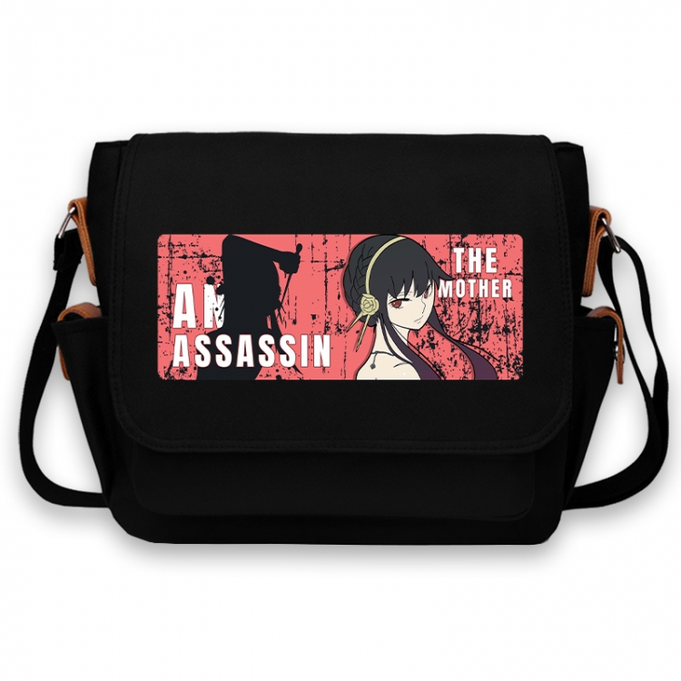 SPY×FAMILY Anime Peripheral Shoulder Bag Casual Satchel 33X13X26cm