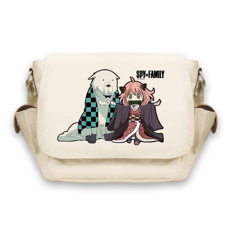 SPY×FAMILY Anime Peripheral Shoulder Bag Casual Satchel 33X13X26cm