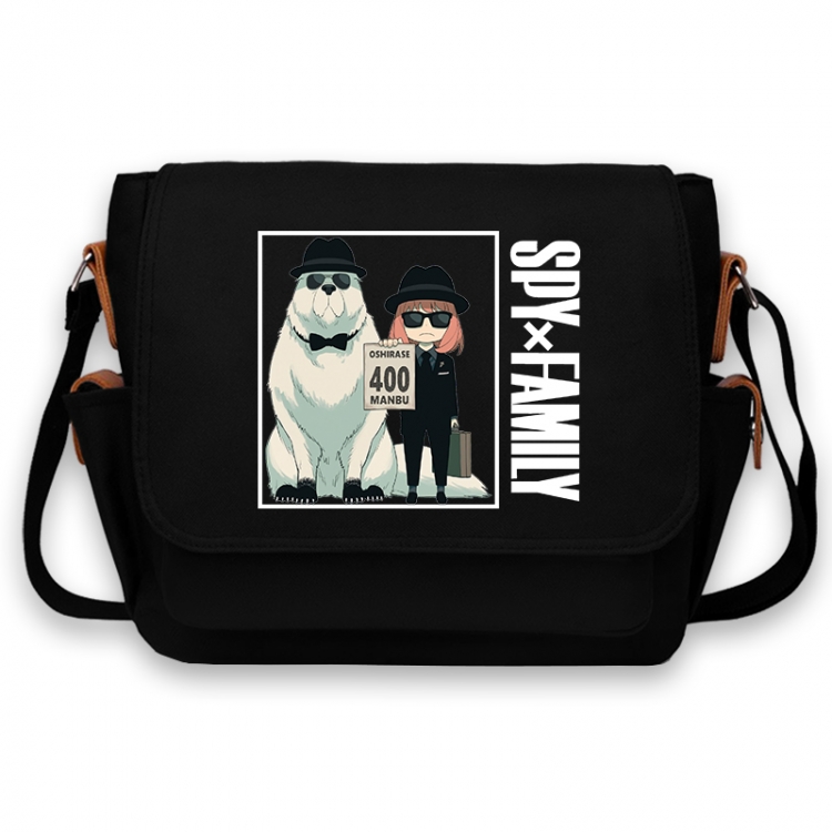 SPY×FAMILY Anime Peripheral Shoulder Bag Casual Satchel 33X13X26cm