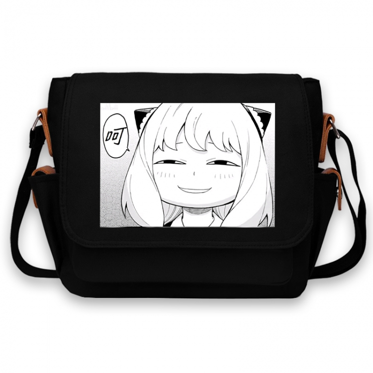 SPY×FAMILY Anime Peripheral Shoulder Bag Casual Satchel 33X13X26cm