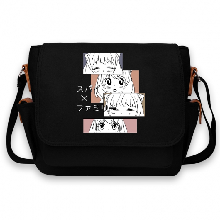 SPY×FAMILY Anime Peripheral Shoulder Bag Casual Satchel 33X13X26cm