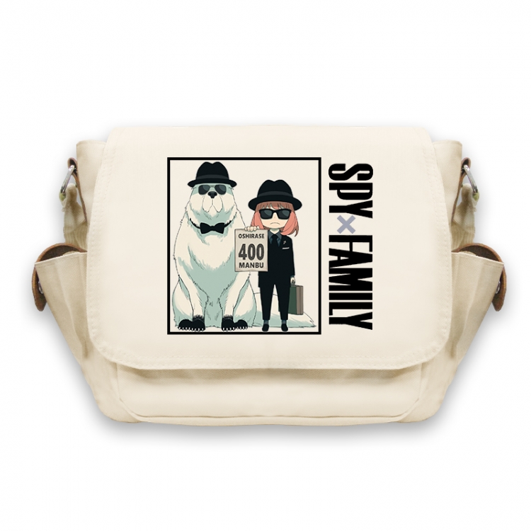 SPY×FAMILY Anime Peripheral Shoulder Bag Casual Satchel 33X13X26cm