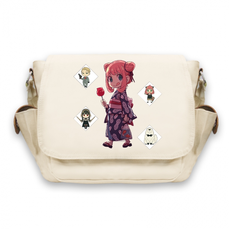 SPY×FAMILY Anime Peripheral Shoulder Bag Casual Satchel 33X13X26cm