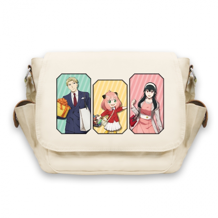 SPY×FAMILY Anime Peripheral Shoulder Bag Casual Satchel 33X13X26cm