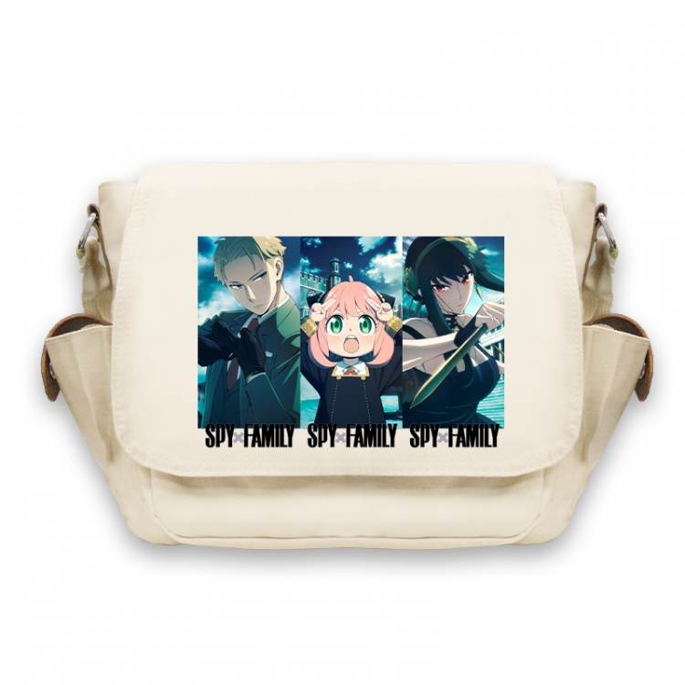 SPY×FAMILY Anime Peripheral Shoulder Bag Casual Satchel 33X13X26cm