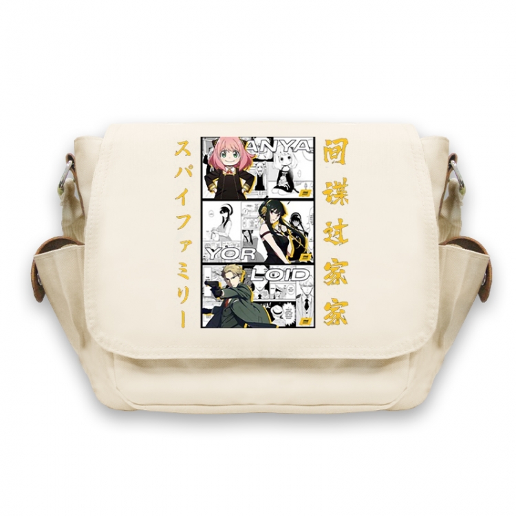 SPY×FAMILY Anime Peripheral Shoulder Bag Casual Satchel 33X13X26cm