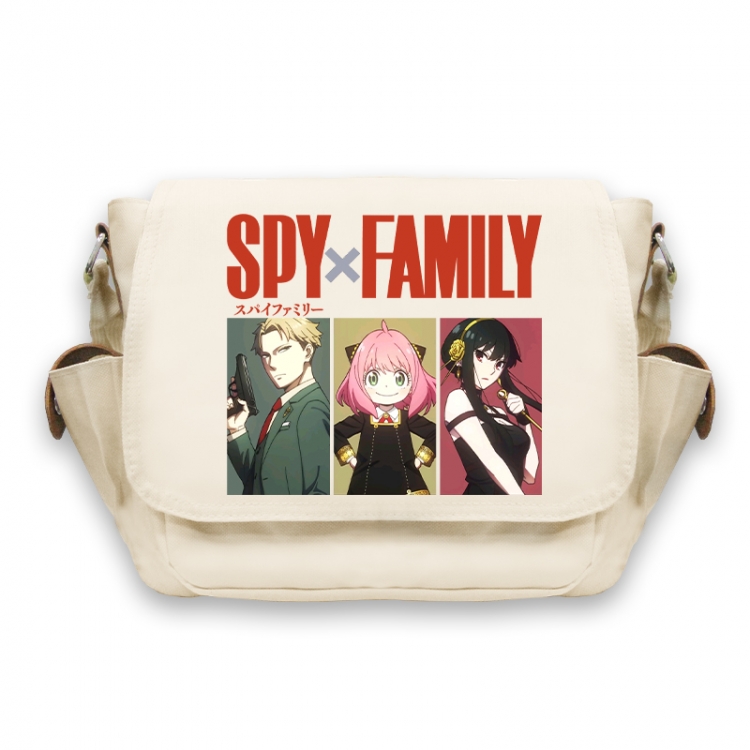 SPY×FAMILY Anime Peripheral Shoulder Bag Casual Satchel 33X13X26cm