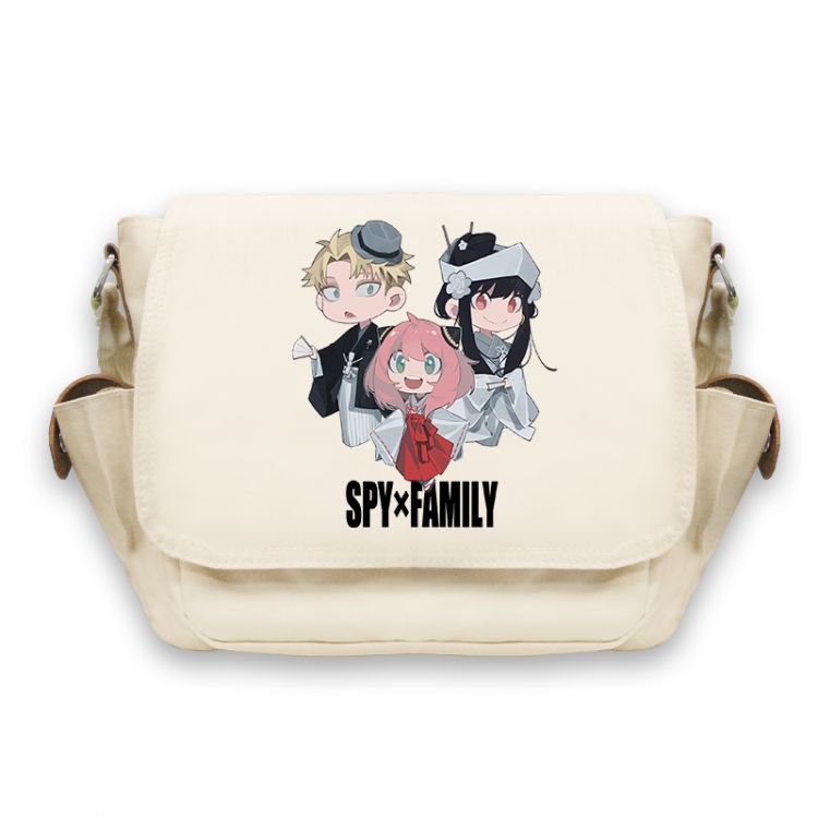 SPY×FAMILY Anime Peripheral Shoulder Bag Casual Satchel 33X13X26cm