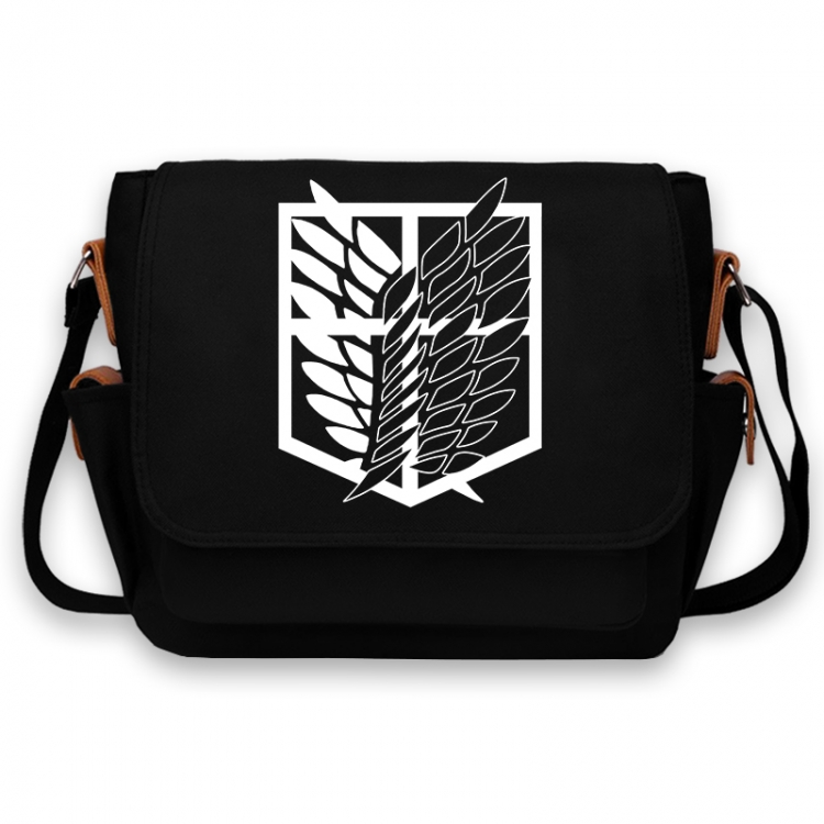 Shingeki no Kyojin Anime Peripheral Shoulder Bag Casual Satchel 33X13X26cm