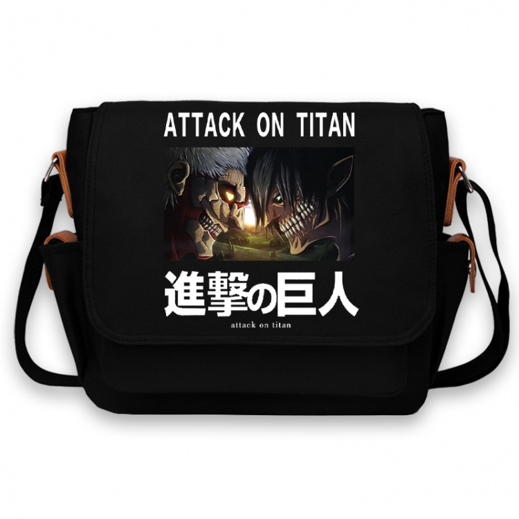 Shingeki no Kyojin Anime Peripheral Shoulder Bag Casual Satchel 33X13X26cm