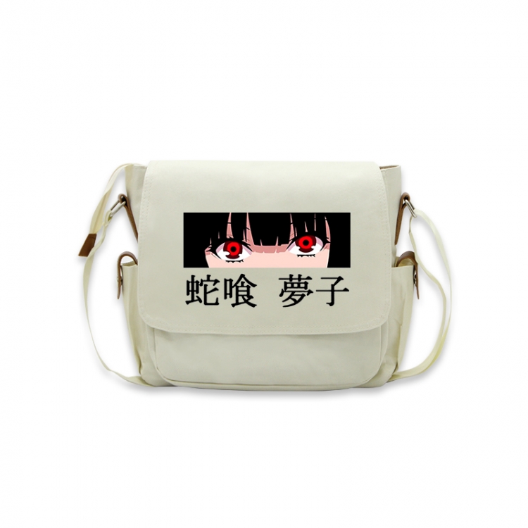 Kakegurui Anime Peripheral Shoulder Bag Casual Satchel 33X13X26cm