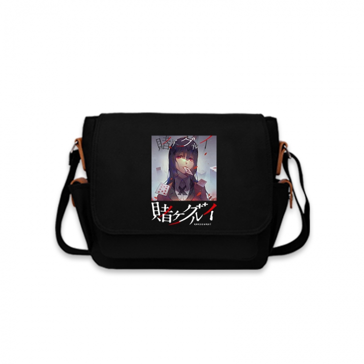 Kakegurui Anime Peripheral Shoulder Bag Casual Satchel 33X13X26cm