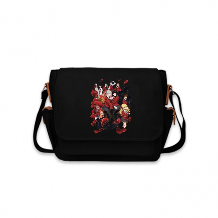 Kakegurui Anime Peripheral Shoulder Bag Casual Satchel 33X13X26cm