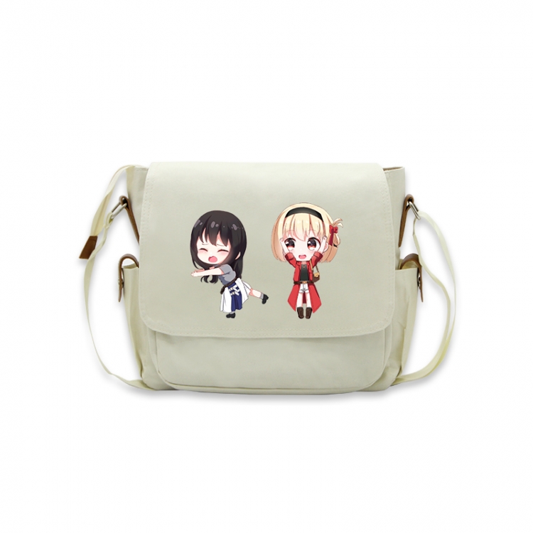 Lycoris Recoil Anime Peripheral Shoulder Bag Casual Satchel 33X13X26cm