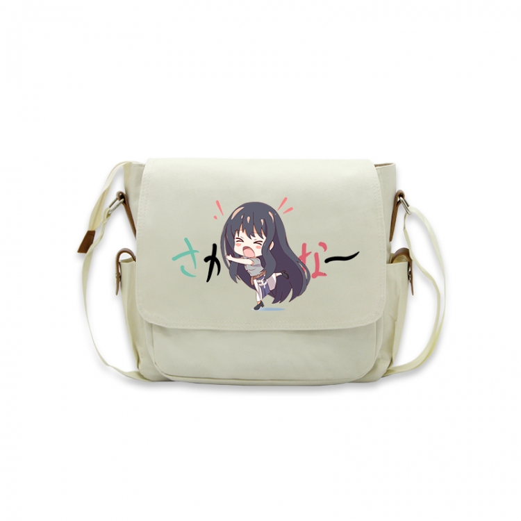 Lycoris Recoil Anime Peripheral Shoulder Bag Casual Satchel 33X13X26cm