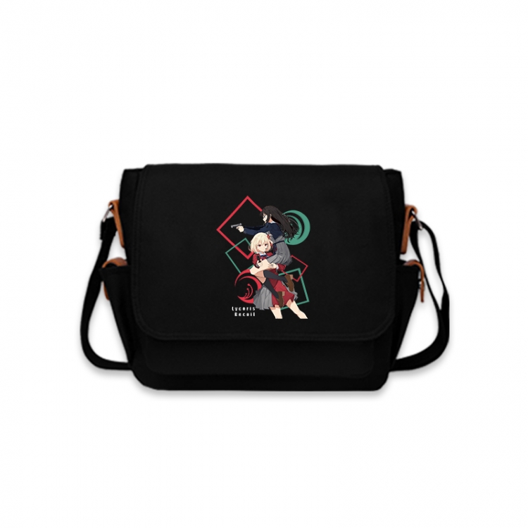 Lycoris Recoil Anime Peripheral Shoulder Bag Casual Satchel 33X13X26cm