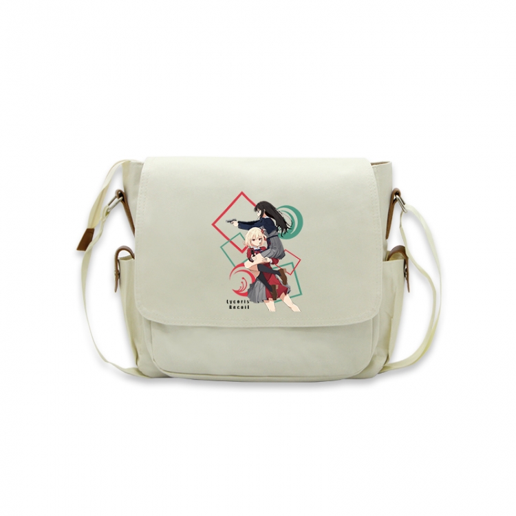 Lycoris Recoil Anime Peripheral Shoulder Bag Casual Satchel 33X13X26cm