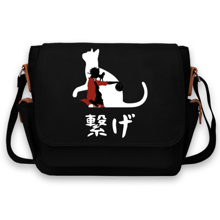 Haikyuu!! Anime Peripheral Shoulder Bag Casual Satchel 33X13X26cm