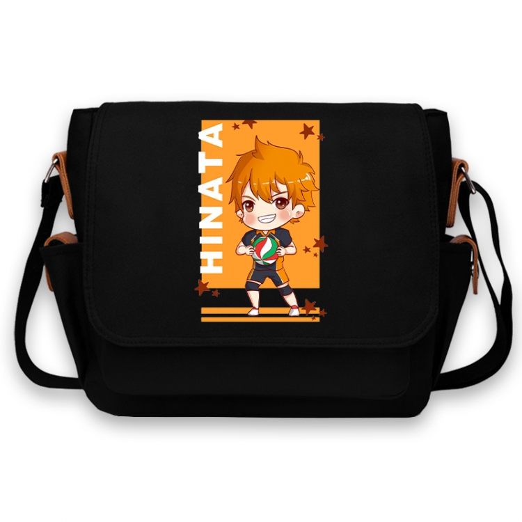 Haikyuu!! Anime Peripheral Shoulder Bag Casual Satchel 33X13X26cm