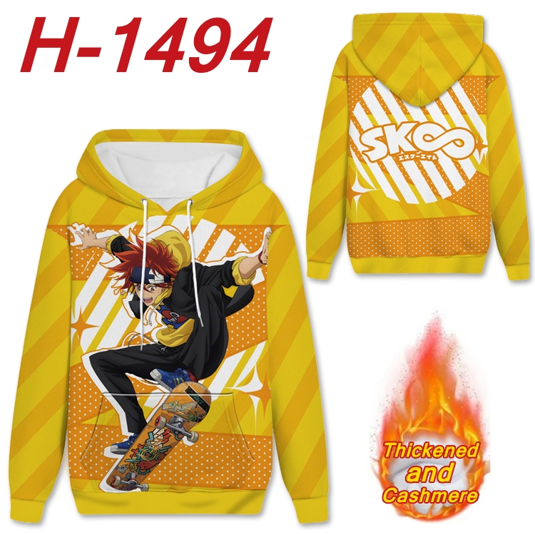 SK∞ anime thickened hooded pullover sweater from S to 4XL H-1494