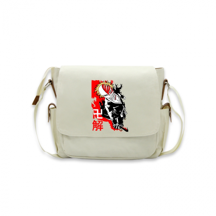 Bleach Anime Peripheral Shoulder Bag Casual Satchel 33X13X26cm