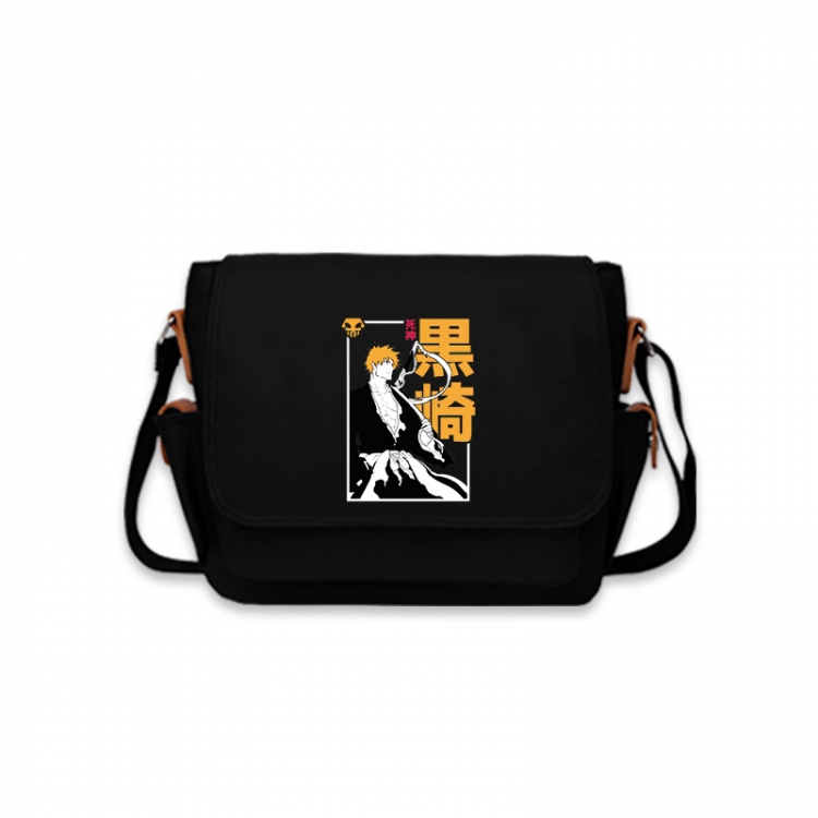 Bleach Anime Peripheral Shoulder Bag Casual Satchel 33X13X26cm