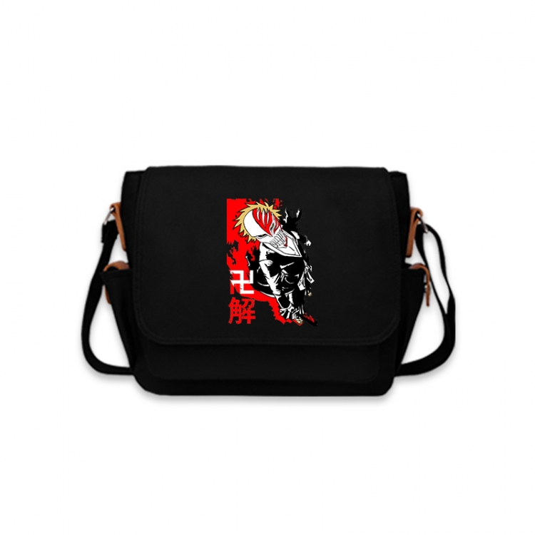 Bleach Anime Peripheral Shoulder Bag Casual Satchel 33X13X26cm