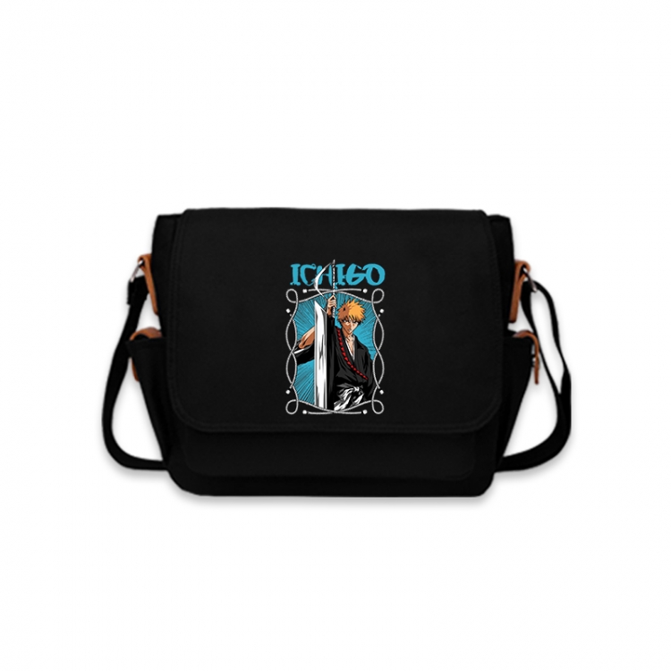 Bleach Anime Peripheral Shoulder Bag Casual Satchel 33X13X26cm