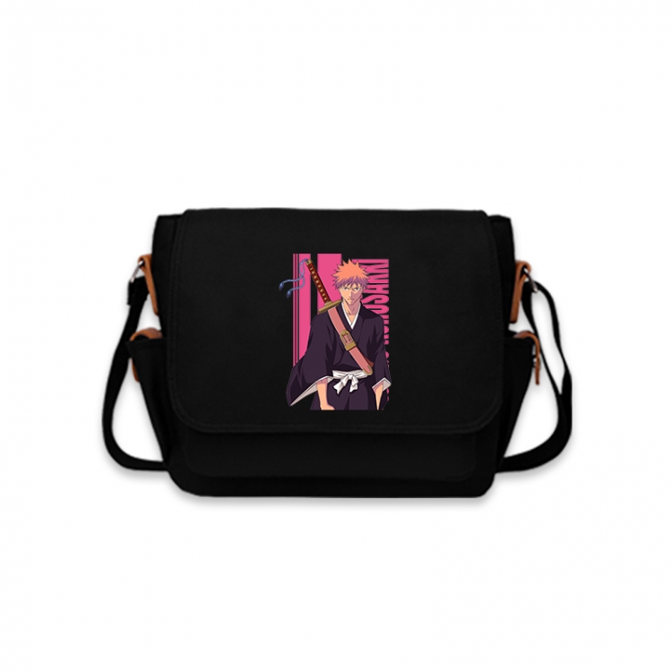 Bleach Anime Peripheral Shoulder Bag Casual Satchel 33X13X26cm