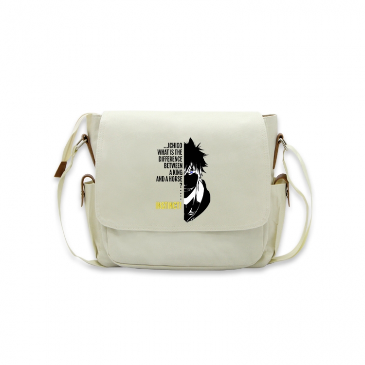 Bleach Anime Peripheral Shoulder Bag Casual Satchel 33X13X26cm