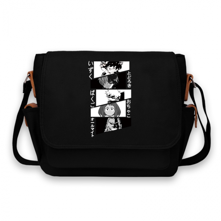 My Hero Academia  Anime Peripheral Shoulder Bag Casual Satchel 33X13X26cm