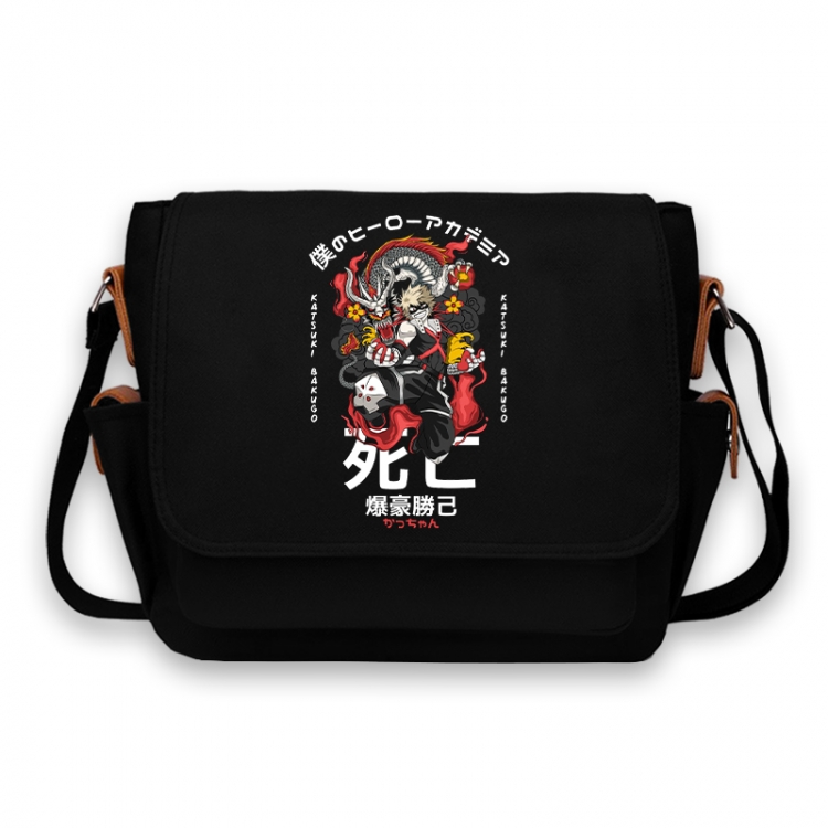 My Hero Academia  Anime Peripheral Shoulder Bag Casual Satchel 33X13X26cm