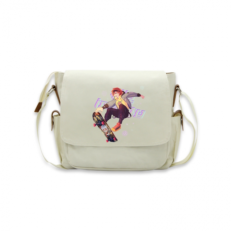 SK∞ Anime Peripheral Shoulder Bag Casual Satchel 33X13X26cm