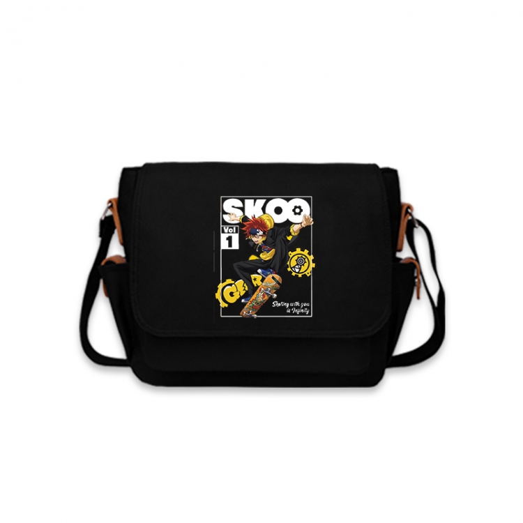 SK∞ Anime Peripheral Shoulder Bag Casual Satchel 33X13X26cm