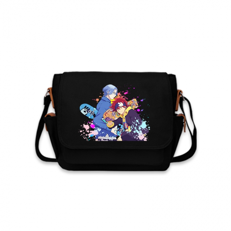 SK∞ Anime Peripheral Shoulder Bag Casual Satchel 33X13X26cm