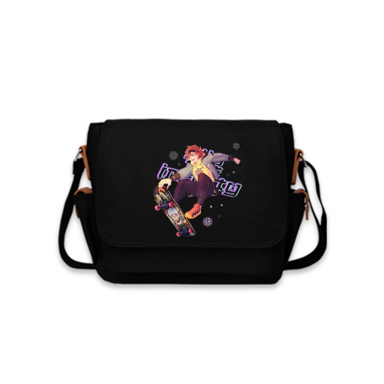 SK∞ Anime Peripheral Shoulder Bag Casual Satchel 33X13X26cm